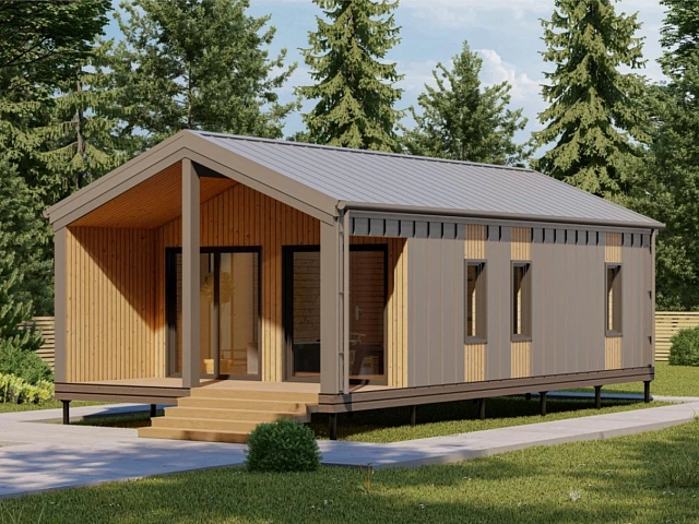 Дом "БАРН" 50 м²